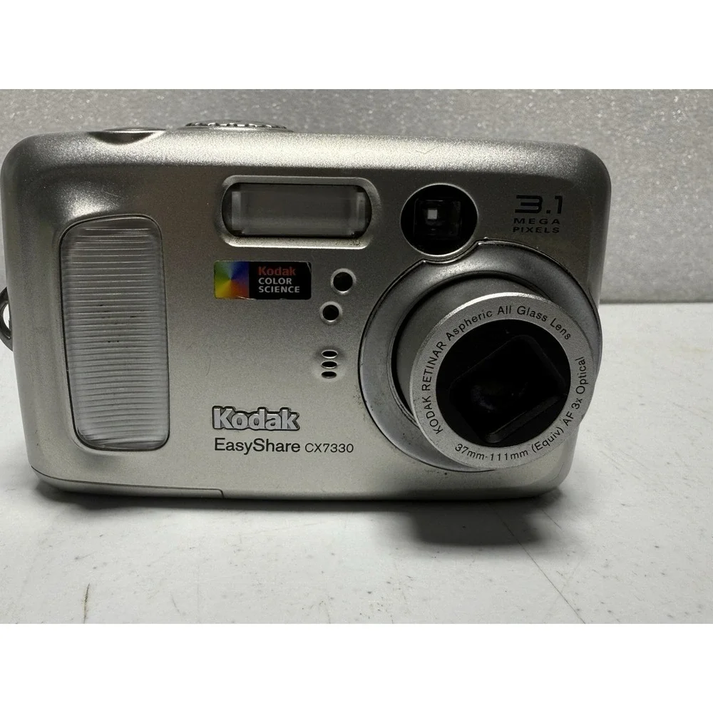 Parts Or Fix Kodak Digital Camera Easyshare CX7330 3.1MP Silver Read Description